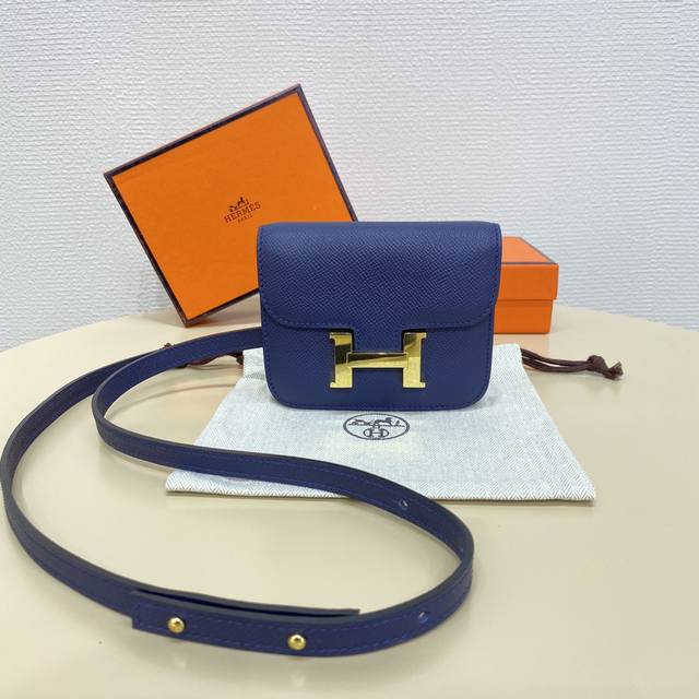 Gemstone Blue Gold Buckle Constance Slim Enamel Kang Kang Waist Bag Very Compact