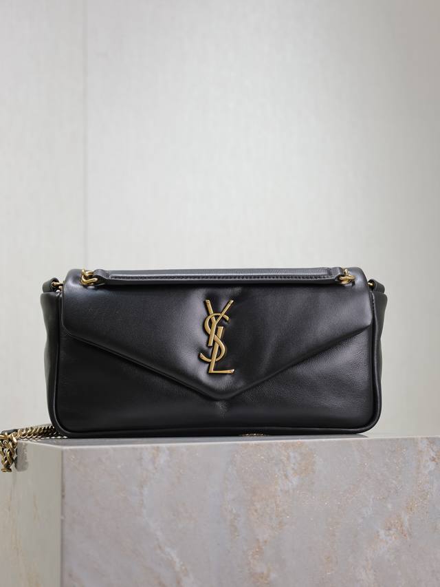 Authentic Calypso Lambskin Chain Bag Imported Italian Lambskin, Soft And Smooth