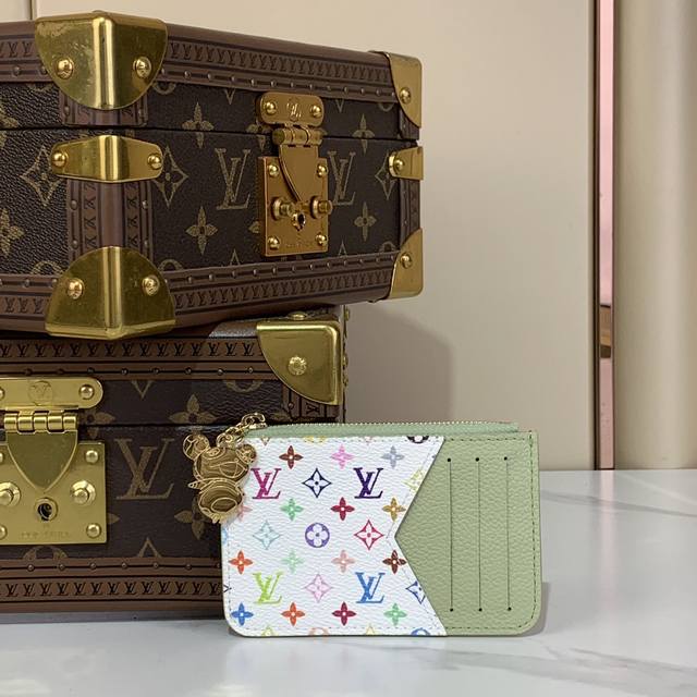 Top-Tier Authentic Lv X Tm Romy Card Holder M14155 Rose Red M14171 Blue M13800 G