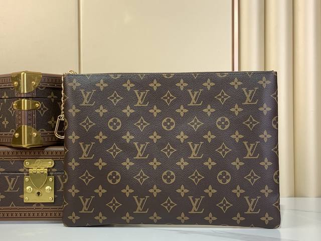 Top-Grade Original M13561 Vintage Key Pouch Wallet Pochette Cl