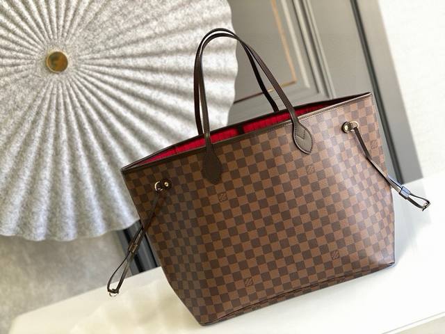 Large Studs Top-Quality Original N41357 Neverfull Large Handbag The Legendary Ne