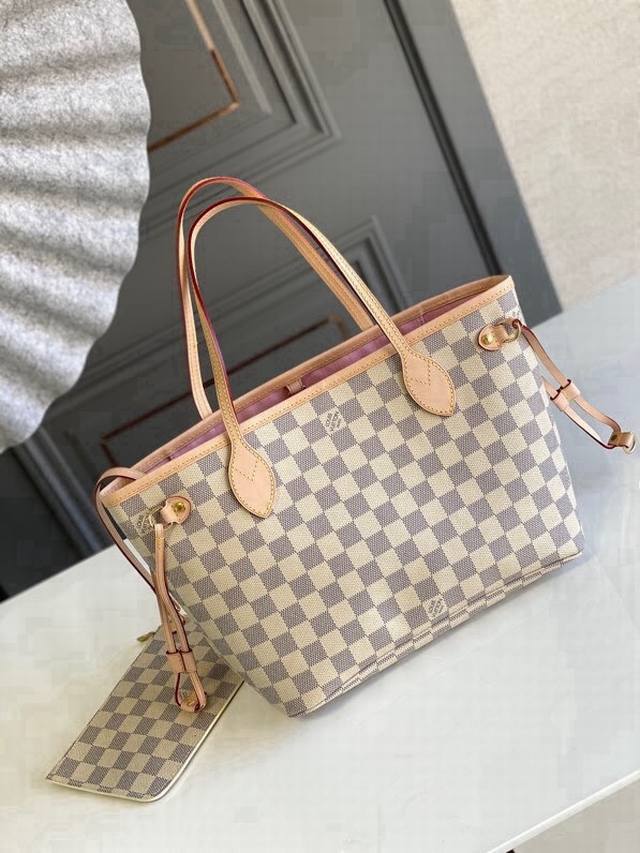 Small Studs Top-Quality Original N41363 Neverfull Small Handbag Neverfull Small