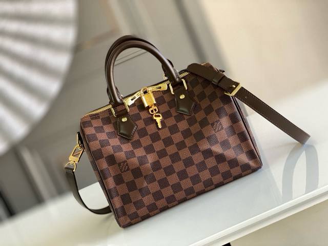 Top-Grade Original N41368 Speedy 25 Handbag With Shoulder Strap The Speedy 25 Ha