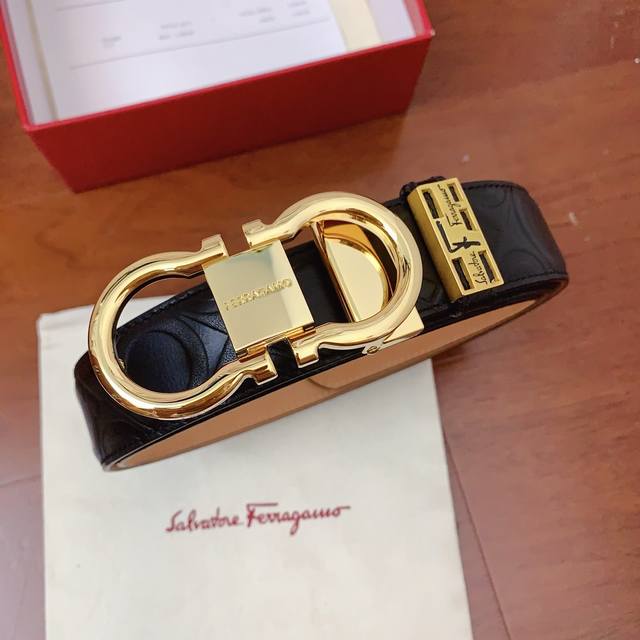 Comes With Authentic Packaging, Ferragamo Original Factory Custom Leather, Premi