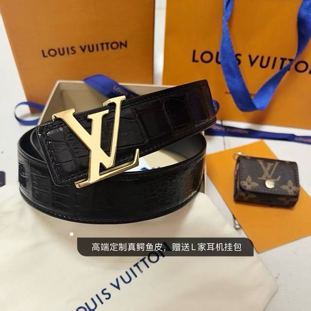 Lv Louis Vuitton New Series, Comes With L Headphone Case, High-End Authentic Pac