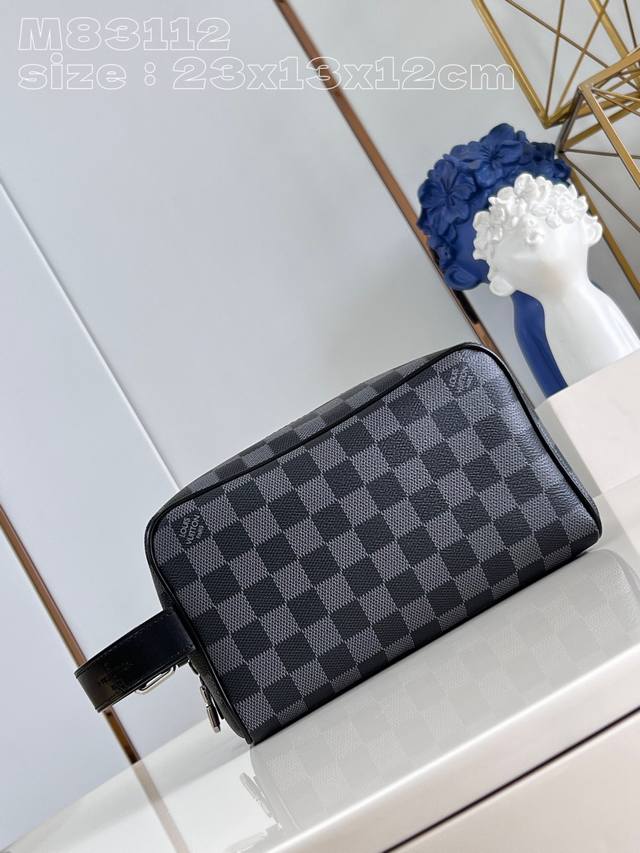 Top-Quality Authentic Piece, Exclusive Real-Life Photos. M83112 Black Grid. The