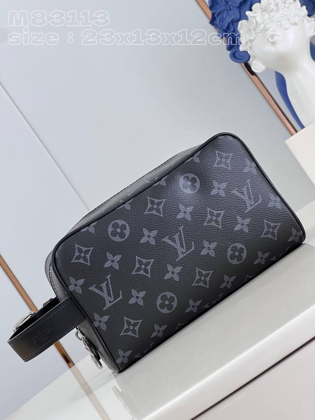 Top-Quality Authentic Piece, Exclusive Real-Life Photos. M83113 Black Flower. Th