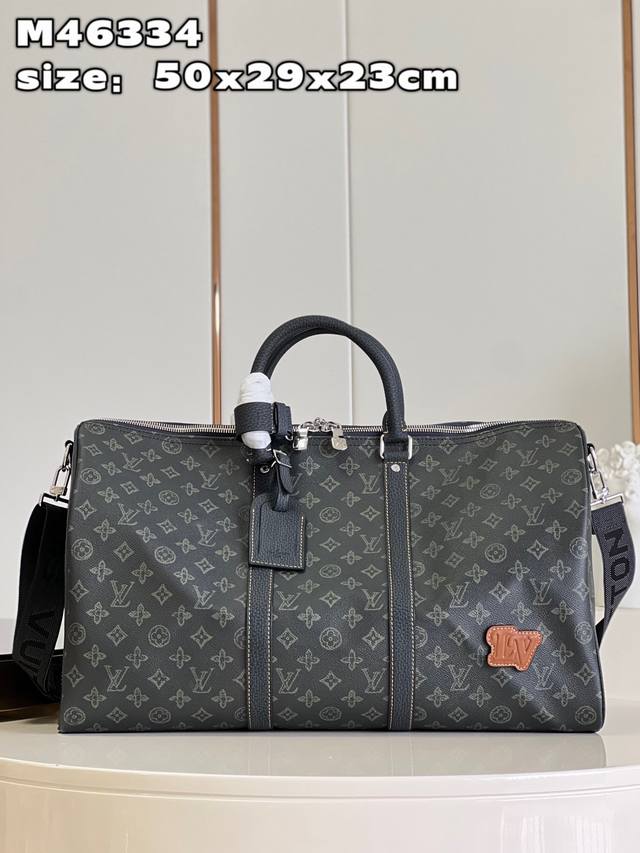 Top-Tier Authentic Piece Exclusive Real-Life Photos M46334 This Keepall Bandouli