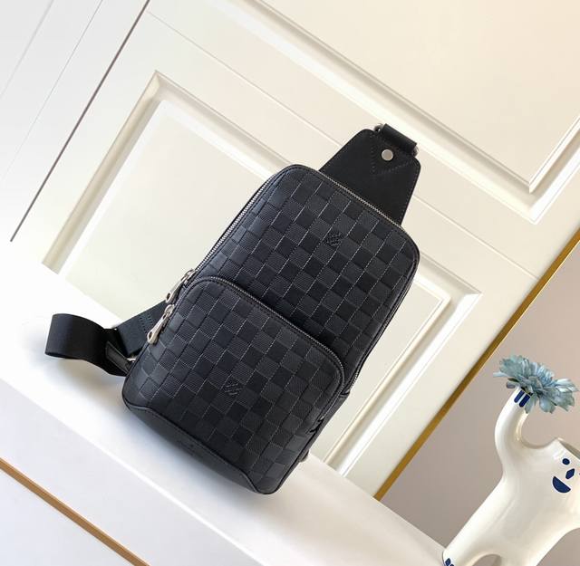 Top-Grade Authentic Single Piece N41720 Black Genuine French Grade A Leather, Ha