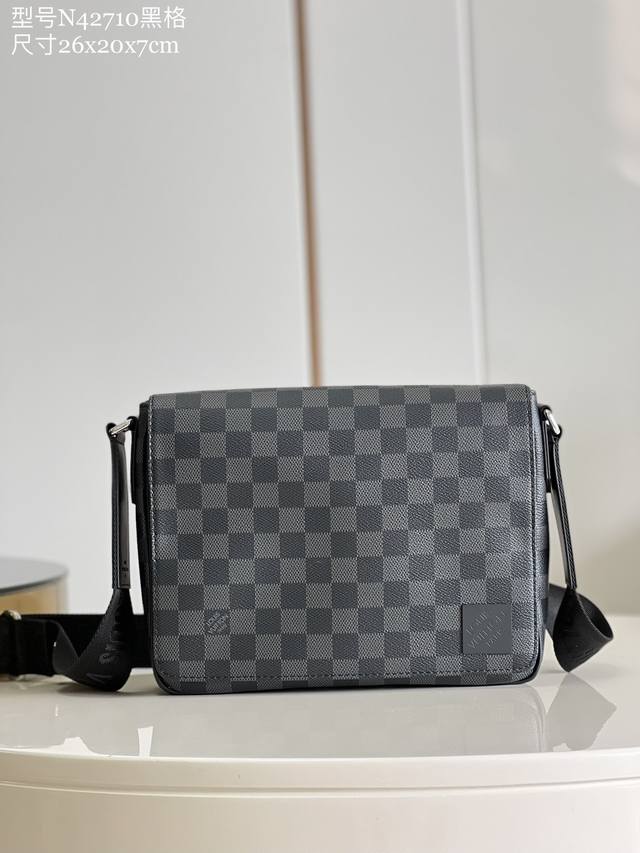 Top-Tier Authentic Piece Exclusive Real-Life Photos N42710 Black Grid This Distr