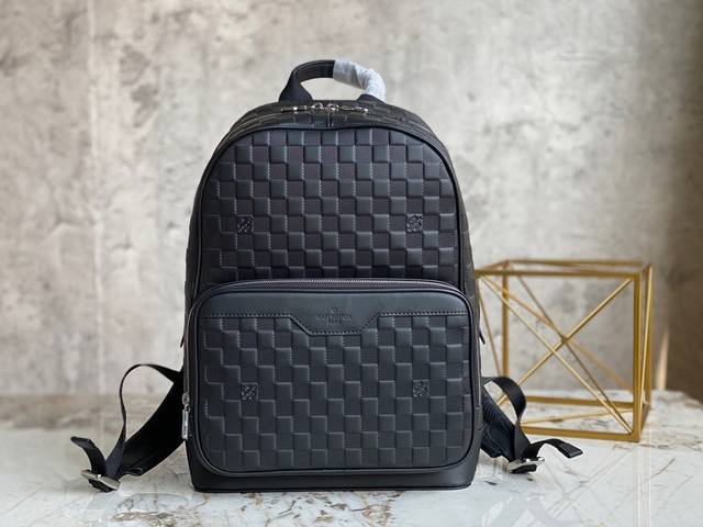 Top-Quality Original N40306 Full-Leather Embossed Double-Shoulder Bag Series Thi
