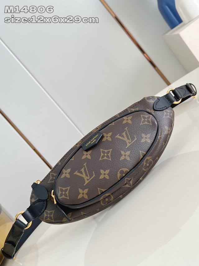 Factory Price P Top-Grade Authentic M14806 Vintage Keepit Waist Bag Debuted At T