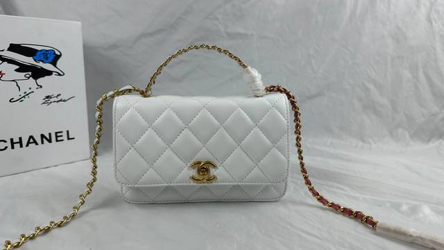 Hardware Color: Ohanel 23P New Model | Handle Fortune Bag Imported Oil-Waxed Cow