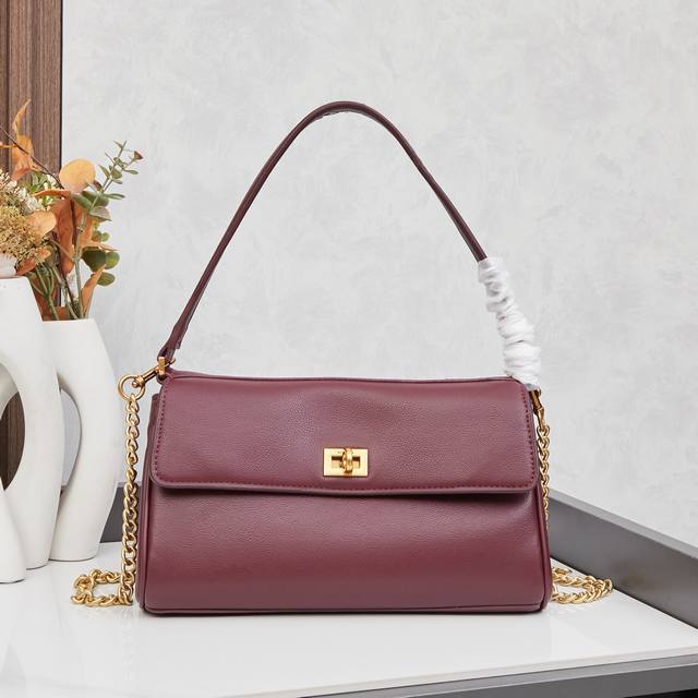 New Arrival With Box Balenciaga Rodeo Nano Chain Bag Leather Version Balenciaga