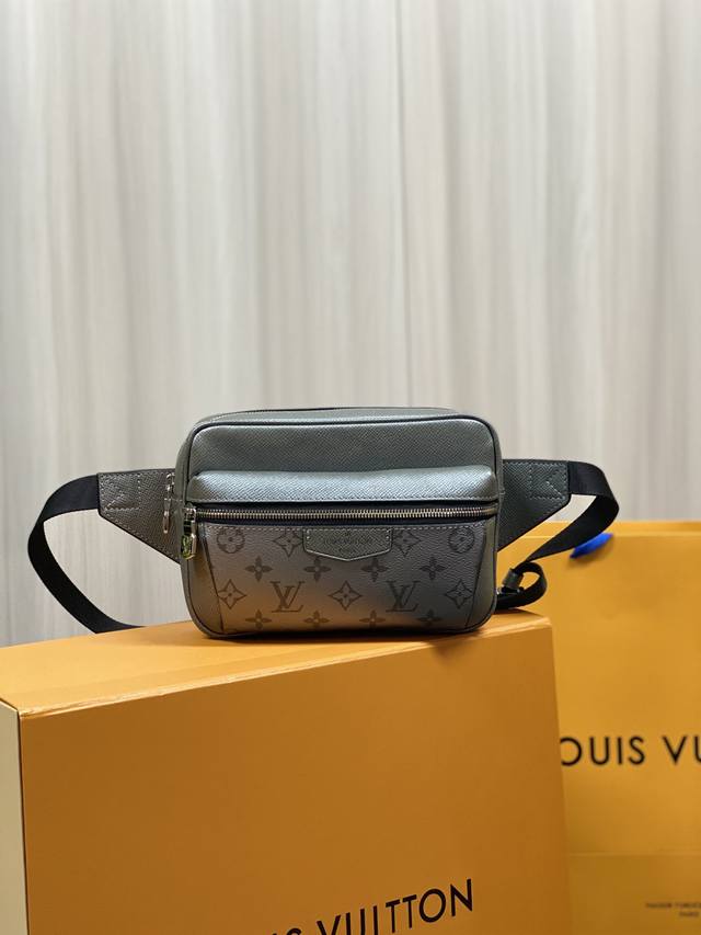 Top-Tier Original Factory M30245 Silver Limited Edition Outdoor Waist Bag Combin