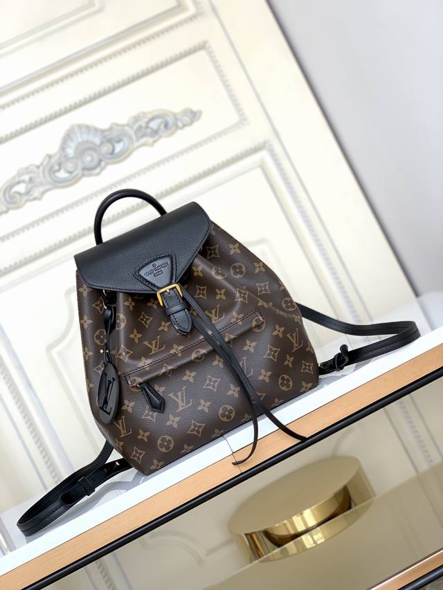 Top-Tier Original Factory M45515 Black Montsourism Shoulder Double Bag. Introduc