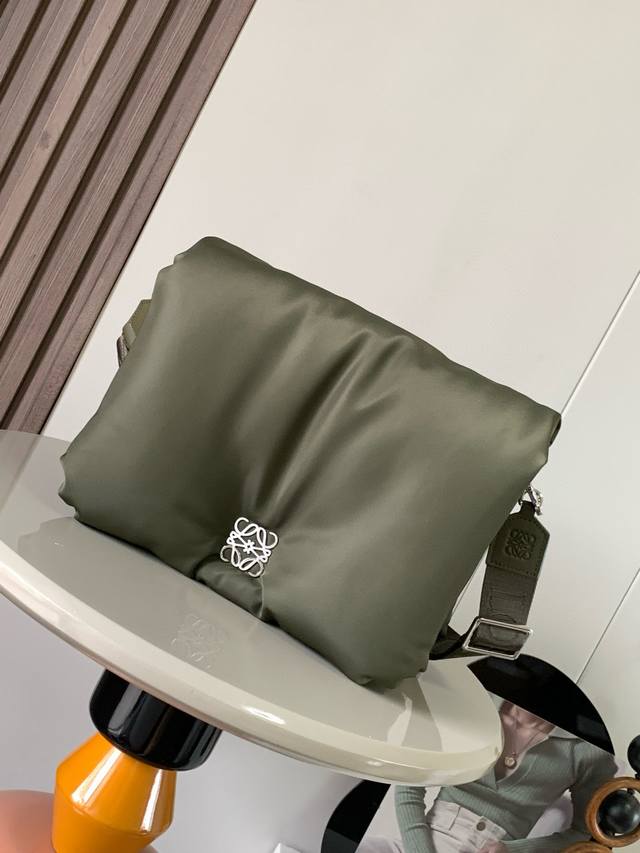 Large Nylon Puffer Goya Messenger Bag. The Goya Puffer Draws Inspiration From Go