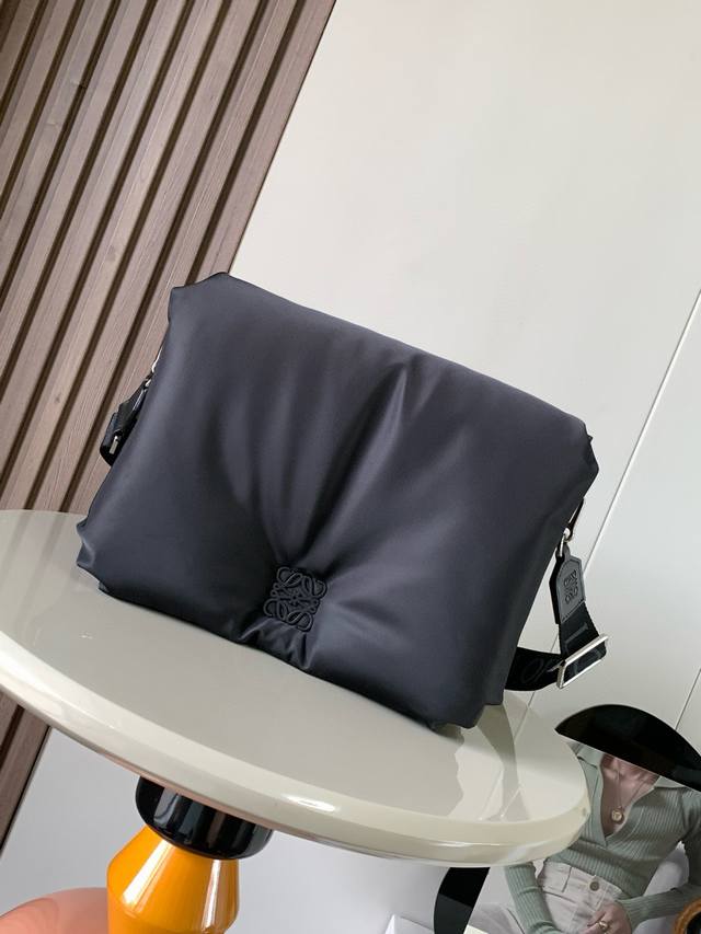 Large Nylon Puffer Goya Messenger Bag. The Goya Puffer Draws Inspiration From Go