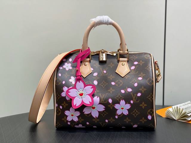 Original Premium M14174 Vintage Cherry Blossom Takashi Murakami Pillow Bag Speed