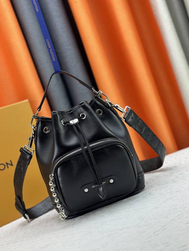 Upgraded Original Version M13985 Full Leather Black, Official Website Small Size