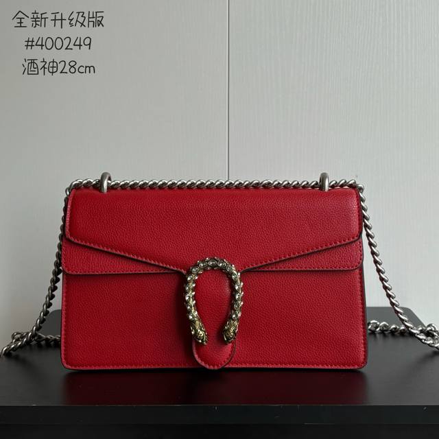 New Upgraded Version, Real Photos# Model Number: 400249 Red Full Leather Dimensi