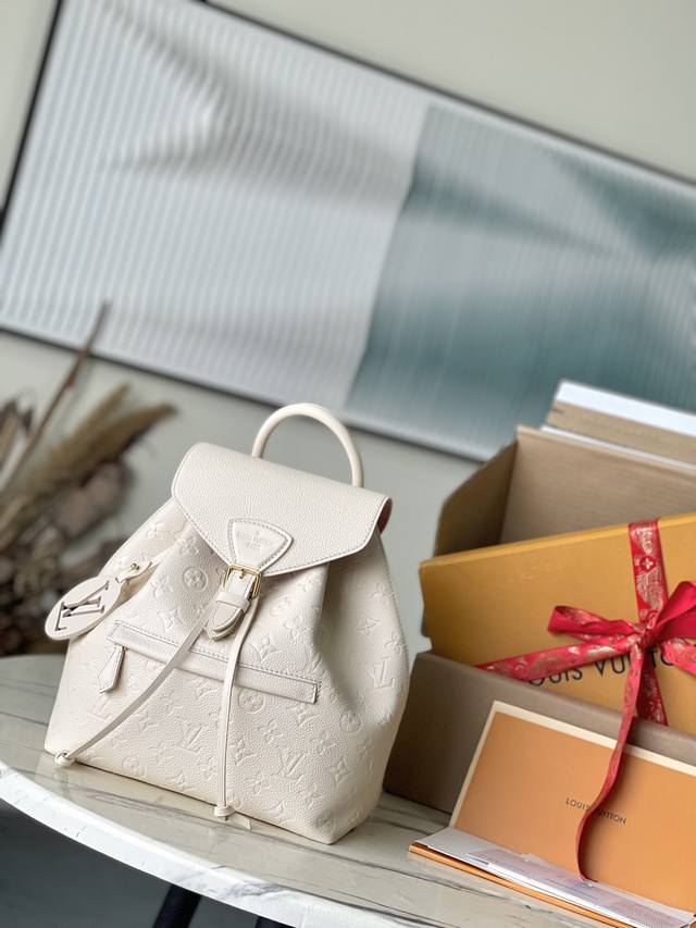 Top-Layer Leather, Premium Original Order M45397, White. Supports In-Store Inspe