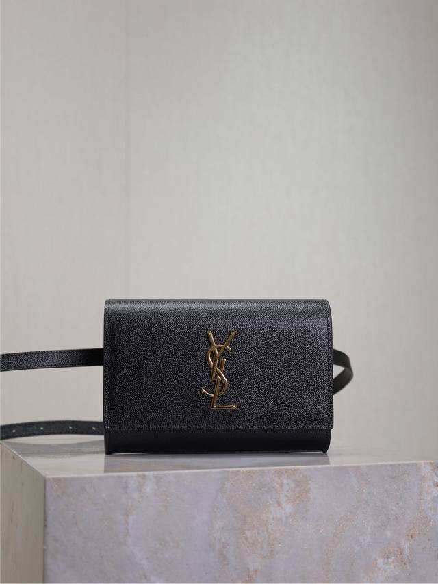 Black Caviar Gold Buckle 's Latest Adjustable Waist Bag From The Boutique, With