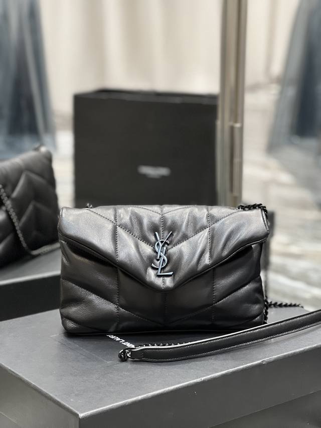 Black With Black Buckles _Mini Crossbody Bag Is Here!The Entire Bag Is Crafted F