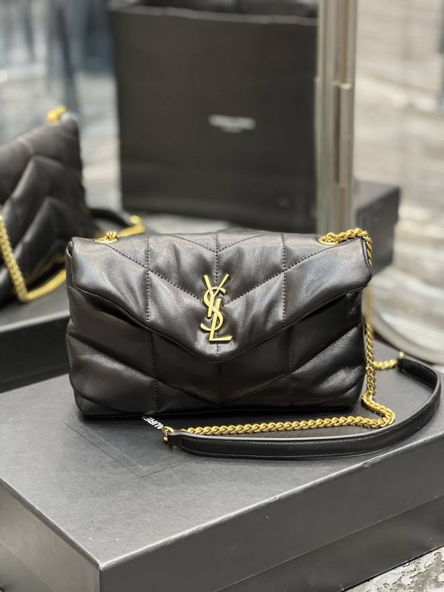 Black With Gold Hardware _Mini Crossbody Bag Is Here! The Entire Bag Is Crafted