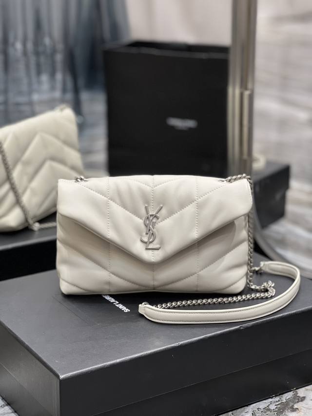 White With Silver Hardware _Mini Crossbody Bag Is Here! Crafted From Soft Italia