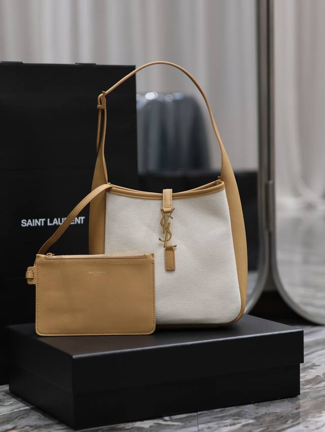 Original Leather, Apricot Color With Cotton-Linen Blend. Does Not Include Packag