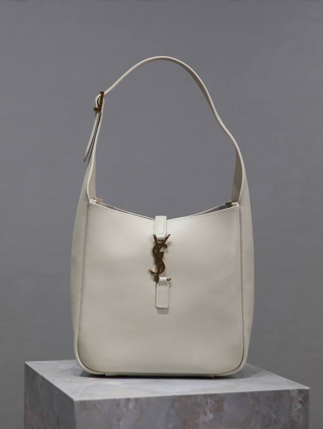 Genuine Leather White_ Best-Selling Le 5A7 Underarm Bag This Year's Popular Vint
