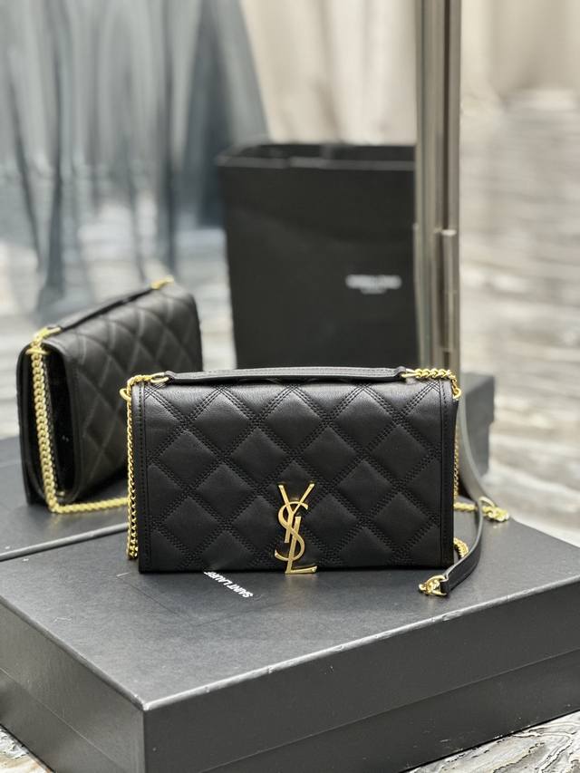 Becky_22.5 Cm Black #Becky Diamond-Quilted Lambskin Chain Bag# This Is Absolutel