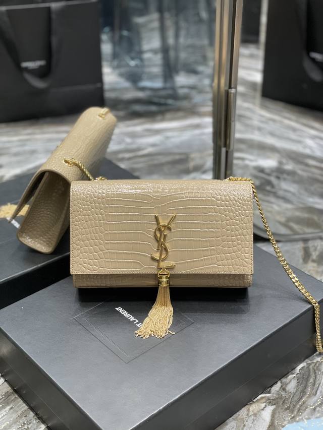 Eternal Classic Kate 24Cm Crocodile-Patterned Fringe Design_ Is Undoubtedly Yang