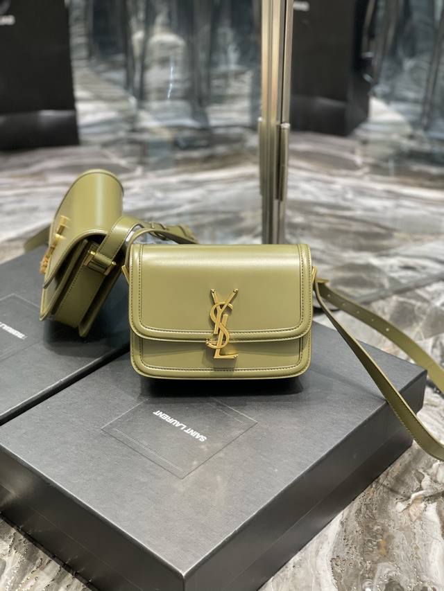 Olive Green Gold Buckle_19Cm A Must-Have Item, It Has Already Taken The Fashion