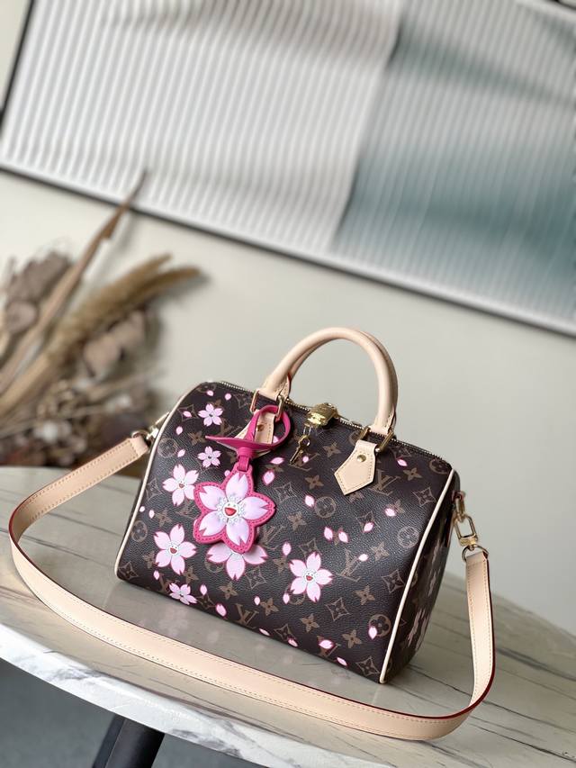 Top-Tier Original M14174 This Speedy Bandouliere 25 Handbag Is Part Of The Louis