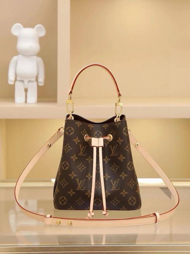 Top-Grade Authentic M46581 Vintage Mini Bucket Bag Series N