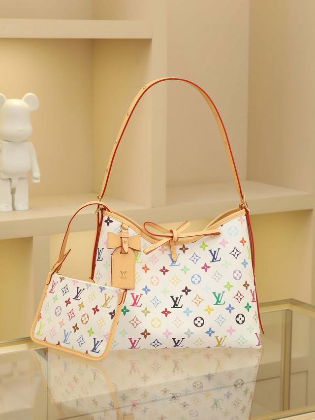 Top-Tier Original Single-Code Chip Version M13661 White Color Carryall Small Sho