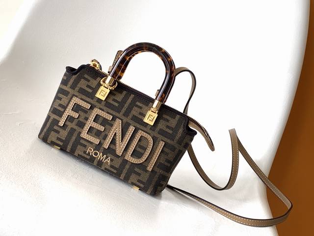 Fend Mini By The Way Mini Bag, Vintage-Inspired Fabric With Excellent Texture, T