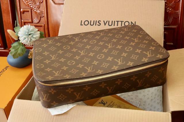 Original Quality M43690 Flower Old Large Size! Packing Cube Large Handbag For Or