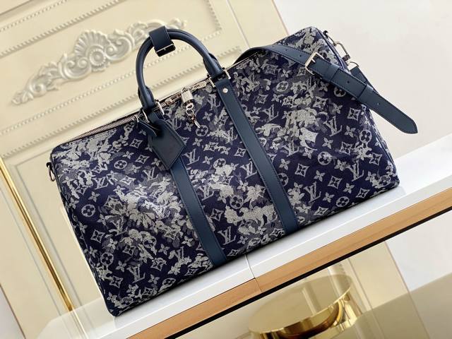 Haiyuan Outer Single, Exclusive Home Shoot M57285 Keepall Bandouli