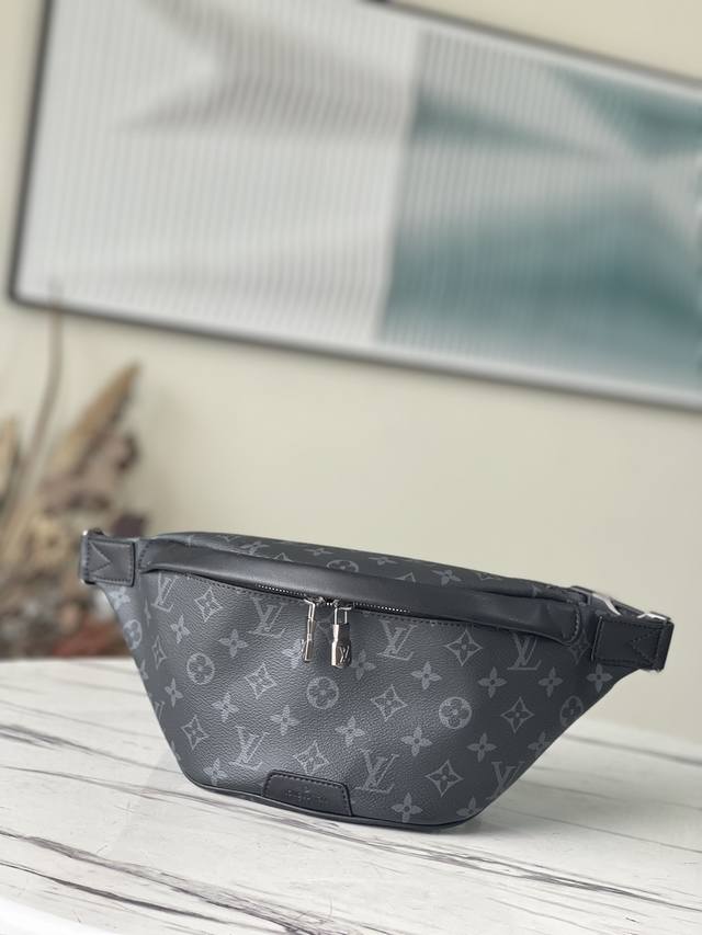 Top-Tier Original M 35 This Discovery Waist Bag Is Crafted From Monogram Eclipse