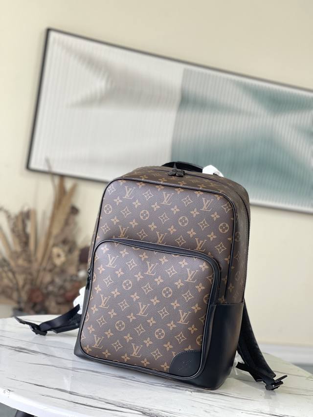 Top-Tier Authentic M45335 Dean Backpack Crafted From Monogram Macassar Material,