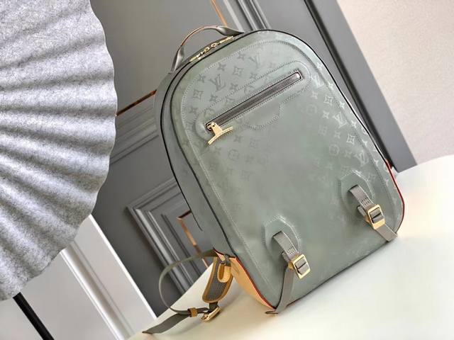 Top-Tier Original Factory M43881 Monogram Titanium Backpack This Large Backpack,