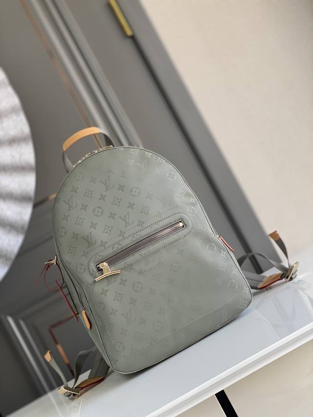 Top-Tier Original M43882 Monogram Titanium Small Backpack Crafted From Monogram