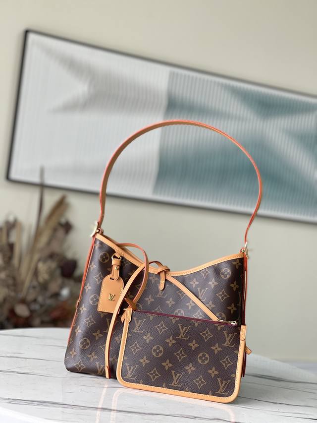 Top-Tier Original Factory M46203 Carryall Small Handbag Crafted From Monogram Ca