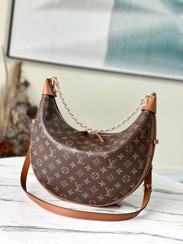 Top-Tier Original M46311 Runway-Inspired Large Moon Bag Classic Monogram Pattern