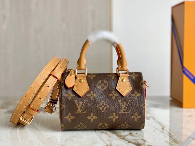 Top-Tier Original Factory M81085 Vintage Mini Pillow Bag 16Cm Speedy Series Craf