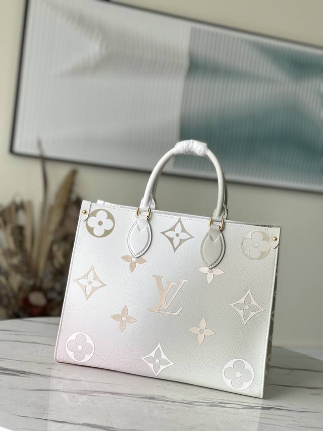 Top-Tier Original M20510 Gray-Green This Onthego Medium-Sized Handbag Is Crafted