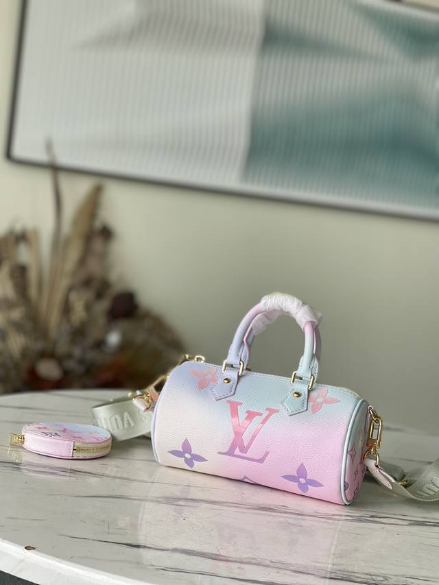 Top-Tier Original Factory M46078 Pink This Papillon Bb Handbag Amplifies The Cla
